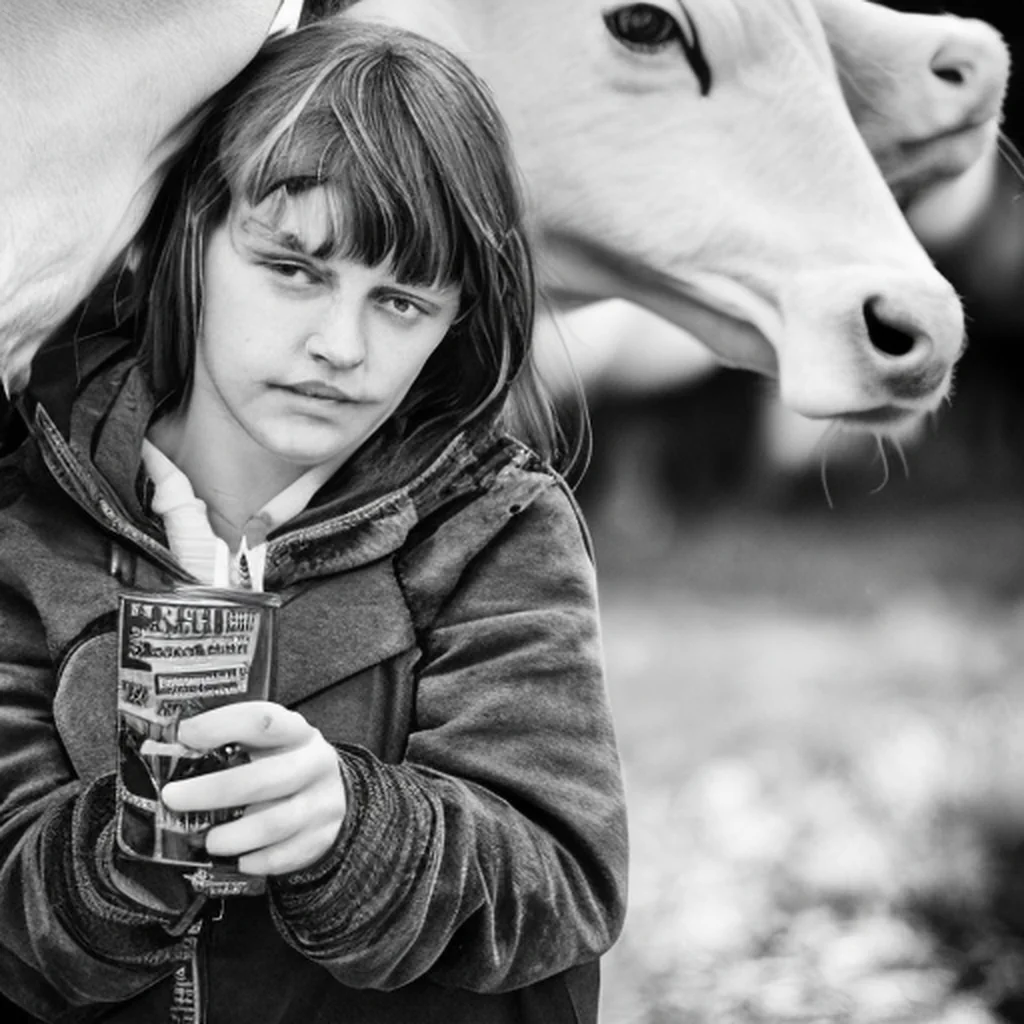 Artistic representation for Raising the Dairy Voice Series : Only 4 % of Irish teens meet dairy guidelines