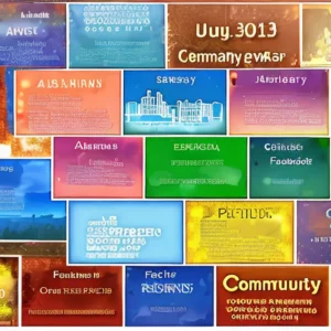 Read more about the article Community Calendar : Upcoming events as of August 31, 2023


Please provide the following:
* Title
* Brief description of