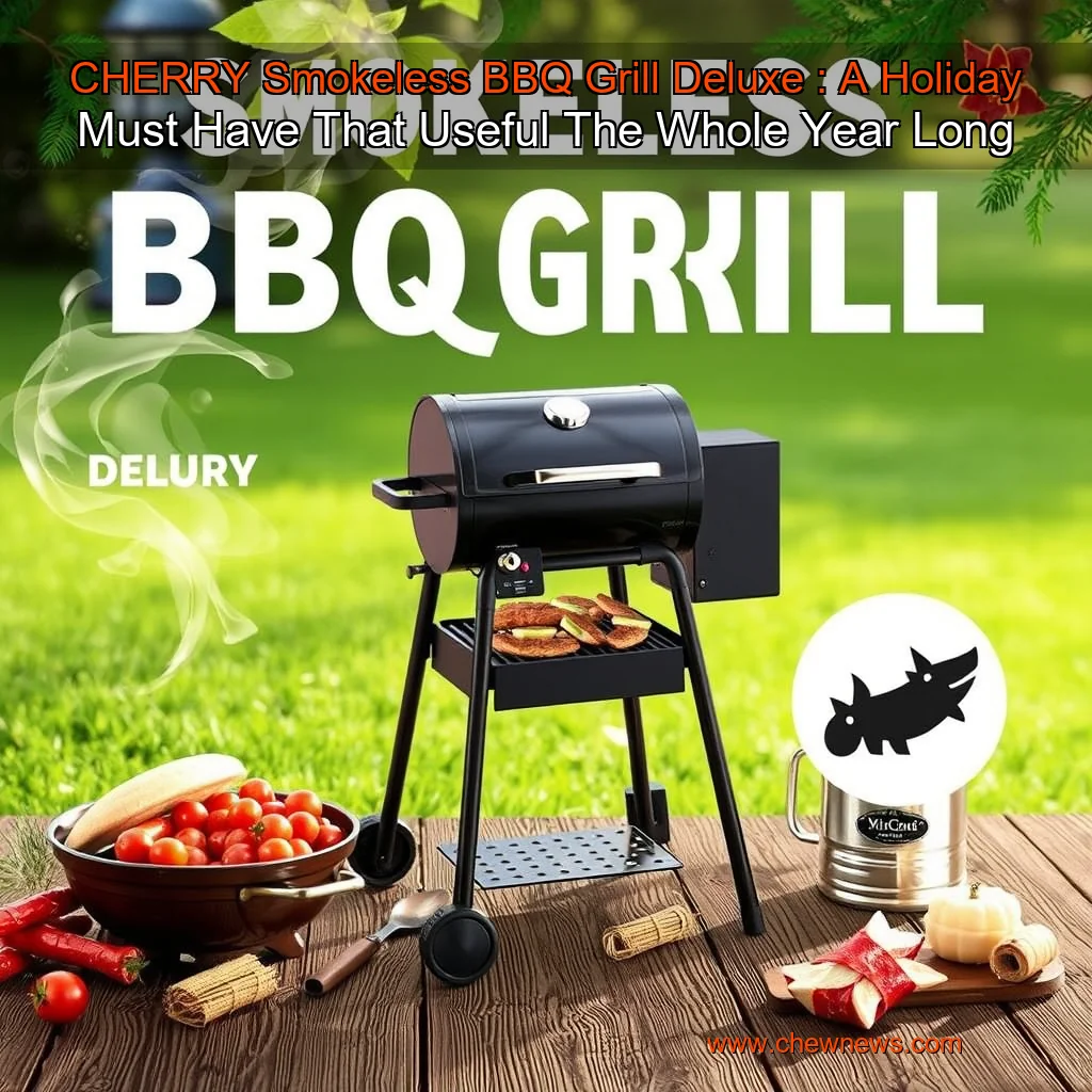You are currently viewing CHERRY Smokeless BBQ Grill Deluxe : A Holiday Must  Have That Useful The Whole Year Long