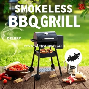 Read more about the article CHERRY Smokeless BBQ Grill Deluxe : A Holiday Must  Have That Useful The Whole Year Long