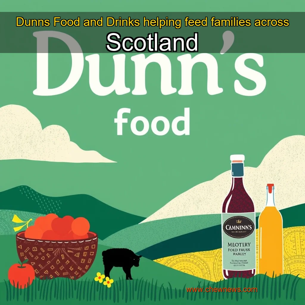 You are currently viewing Dunns Food and Drinks helping feed families across Scotland