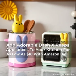 Read more about the article Add Adorable Dash X Peeps Appliances To Your Kitchen For As Low As $10 With Amazon Big Spring Sale! Save Now!
