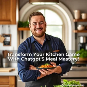 Read more about the article Transform Your Kitchen Game With Chatgpt’S Meal Mastery!