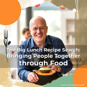 Artistic representation for The Big Lunch Recipe Search: Bringing People Together through Food