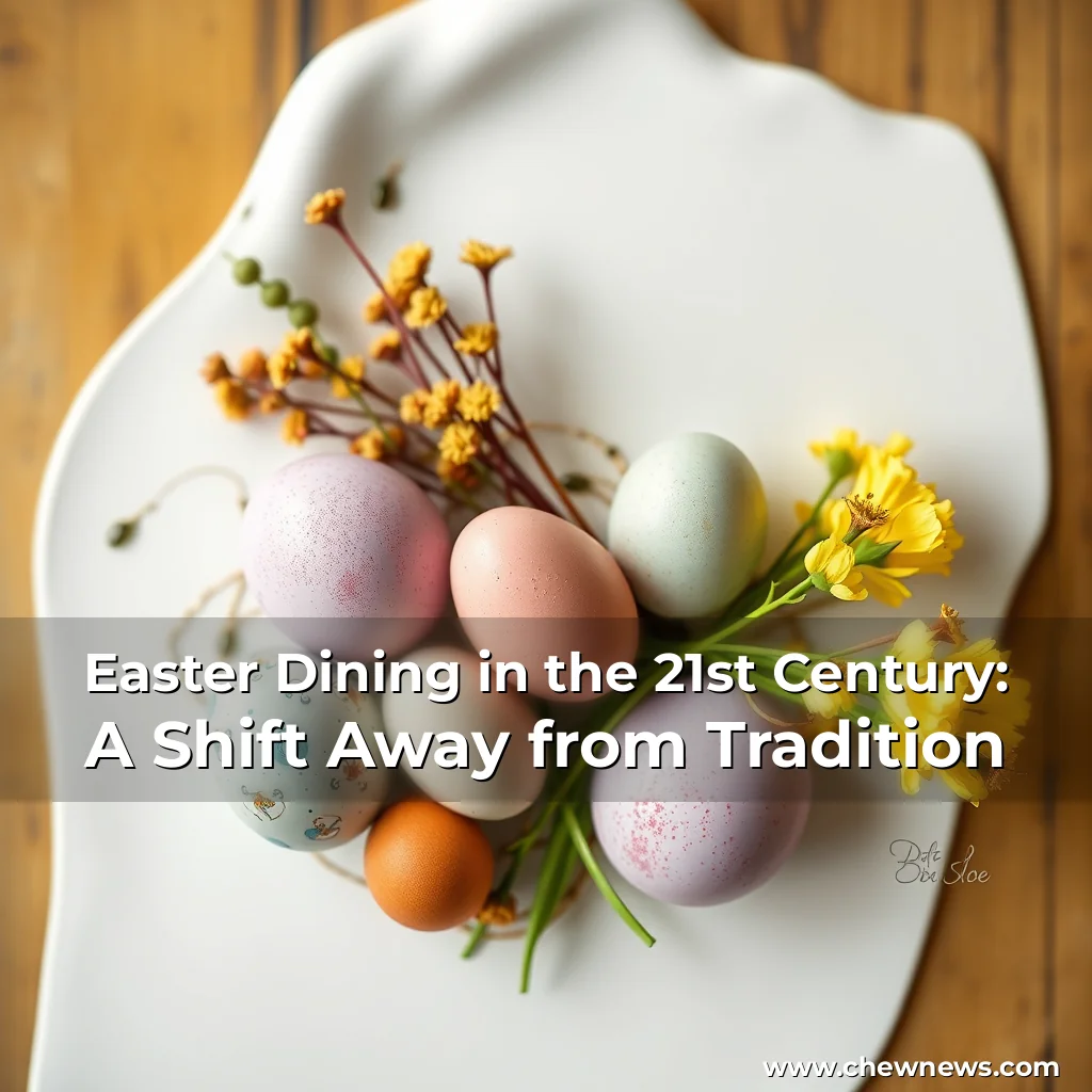 Read more about the article Easter Dining in the 21st Century: A Shift Away from Tradition