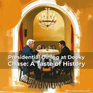 Artistic representation for Presidential Dining at Dooky Chase: A Taste of History