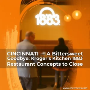 Read more about the article CINCINNATI — A Bittersweet Goodbye: Kroger’s Kitchen 1883 Restaurant Concepts to Close
