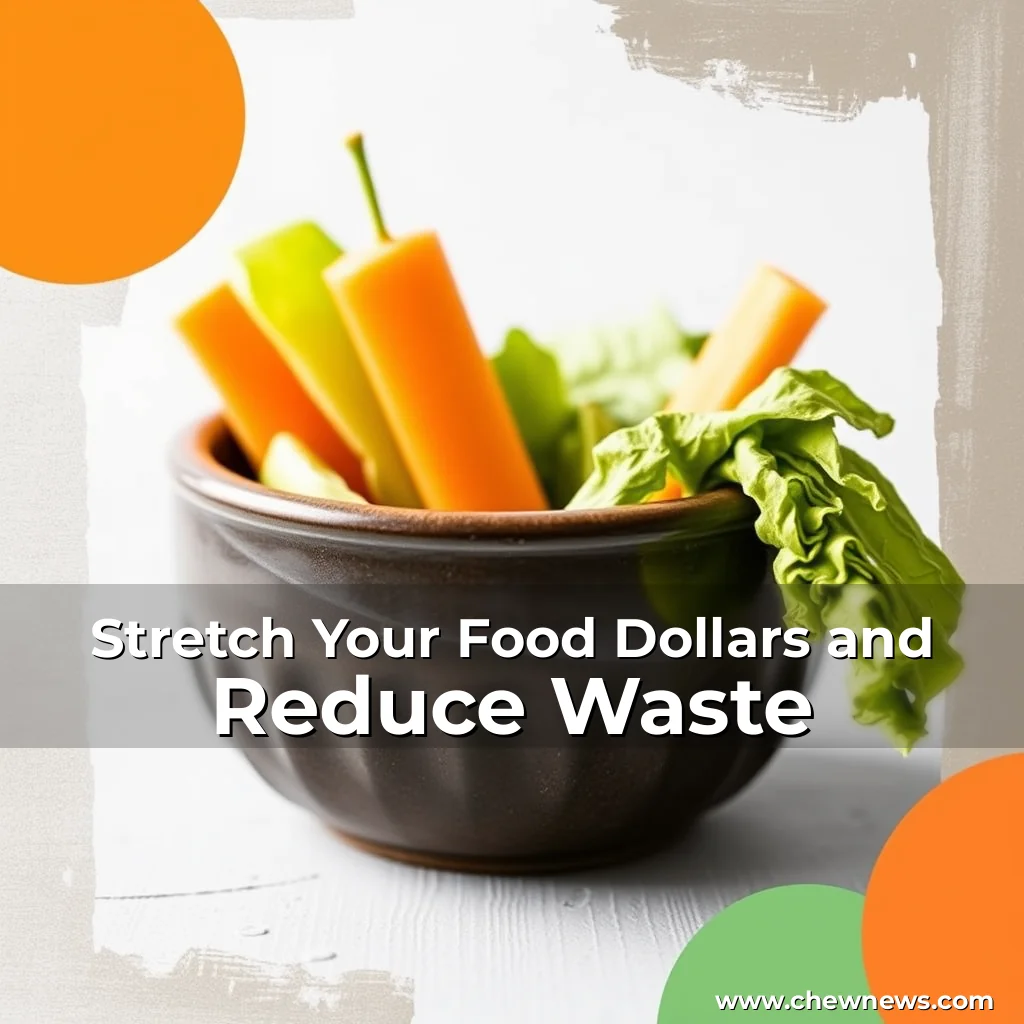 Read more about the article Stretch Your Food Dollars and Reduce Waste