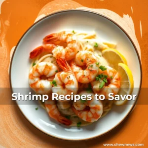 Artistic representation for Shrimp Recipes to Savor