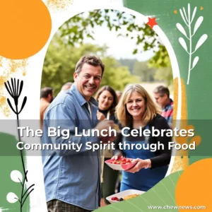 Artistic representation for The Big Lunch Celebrates Community Spirit through Food