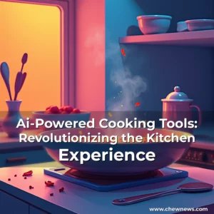 Artistic representation for Ai-Powered Cooking Tools: Revolutionizing the Kitchen Experience