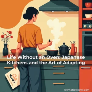 Artistic representation for Life Without an Oven: Japanese Kitchens and the Art of Adapting