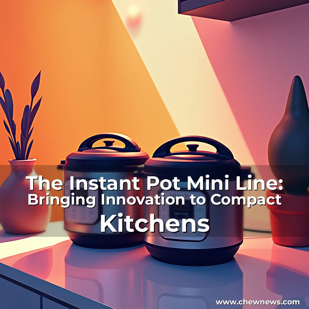 Read more about the article The Instant Pot Mini Line: Bringing Innovation to Compact Kitchens