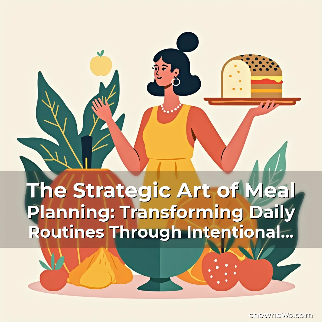 Read more about the article The Strategic Art of Meal Planning: Transforming Daily Routines Through Intentional Eating